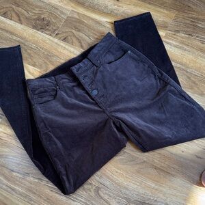 CAbi Chocolate Brown Corduroy Pants